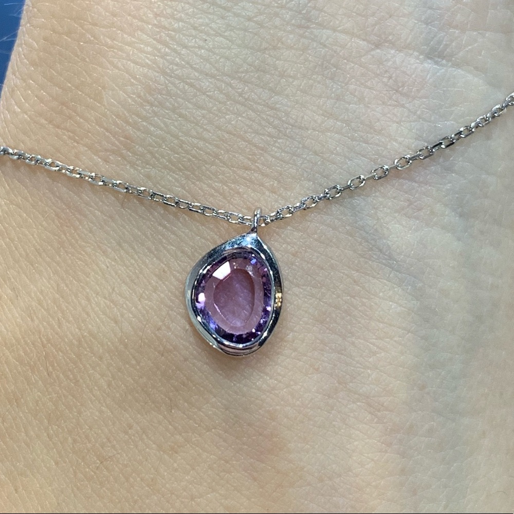 Natural Amethyst Necklace
